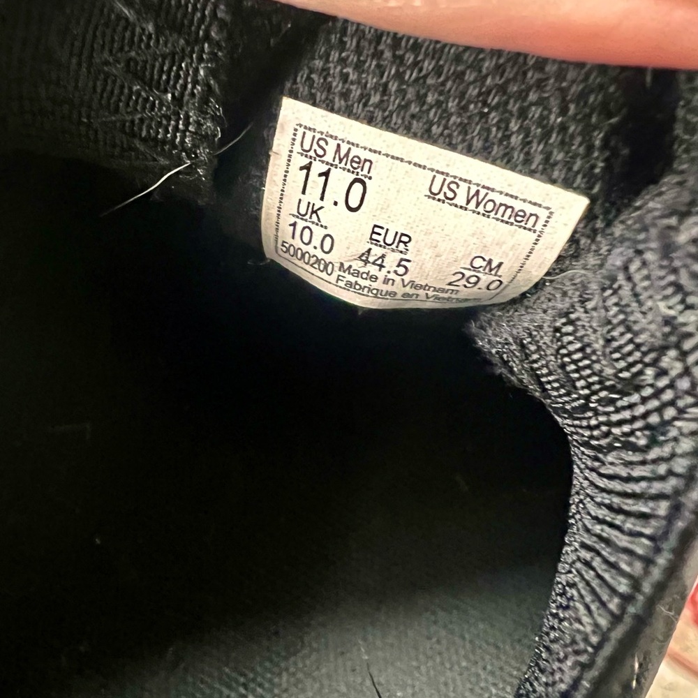 Vans Men's Black and Gray Checkered Slip-On Sneakers - Picture 5 of 5